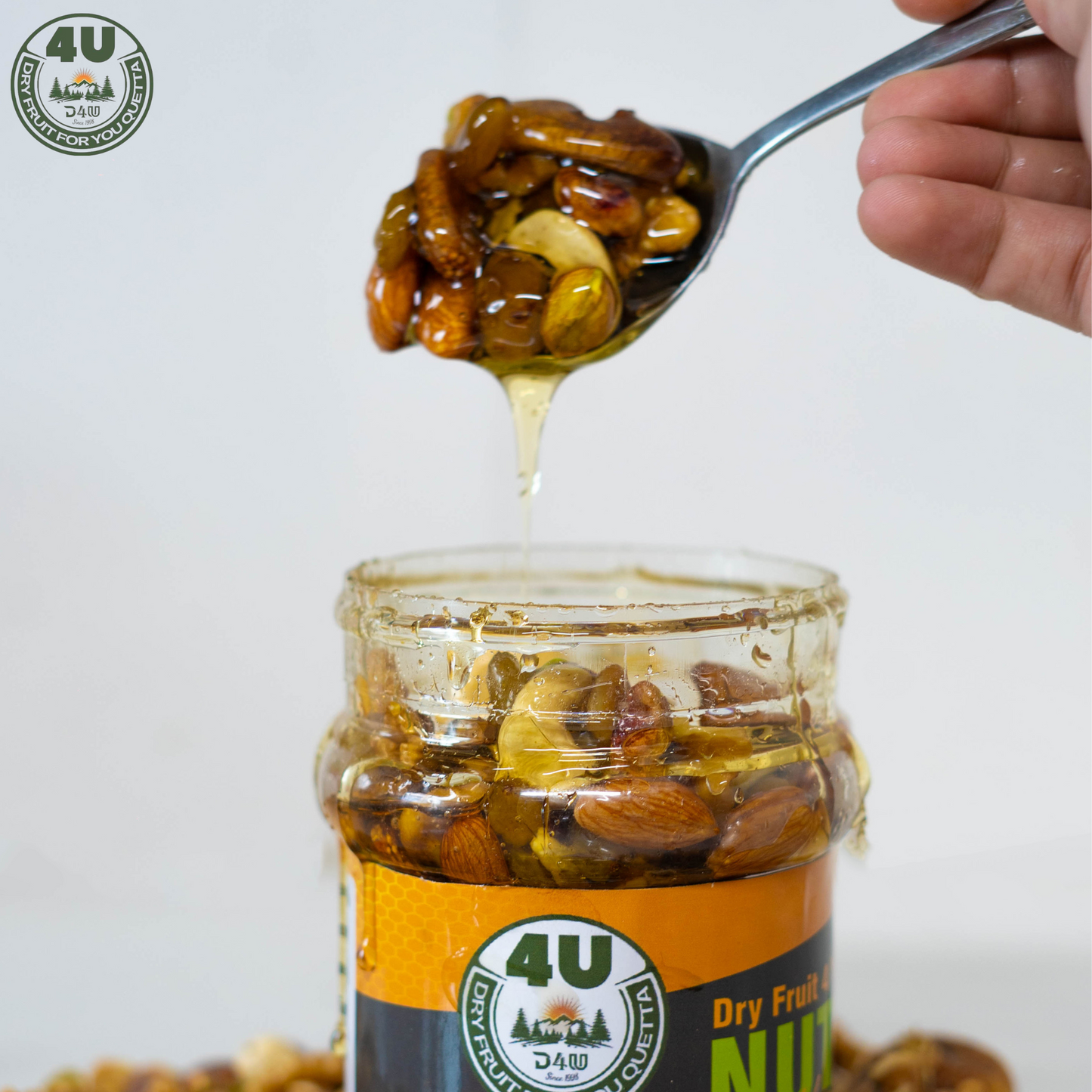 Nuts Honey (500g Total)