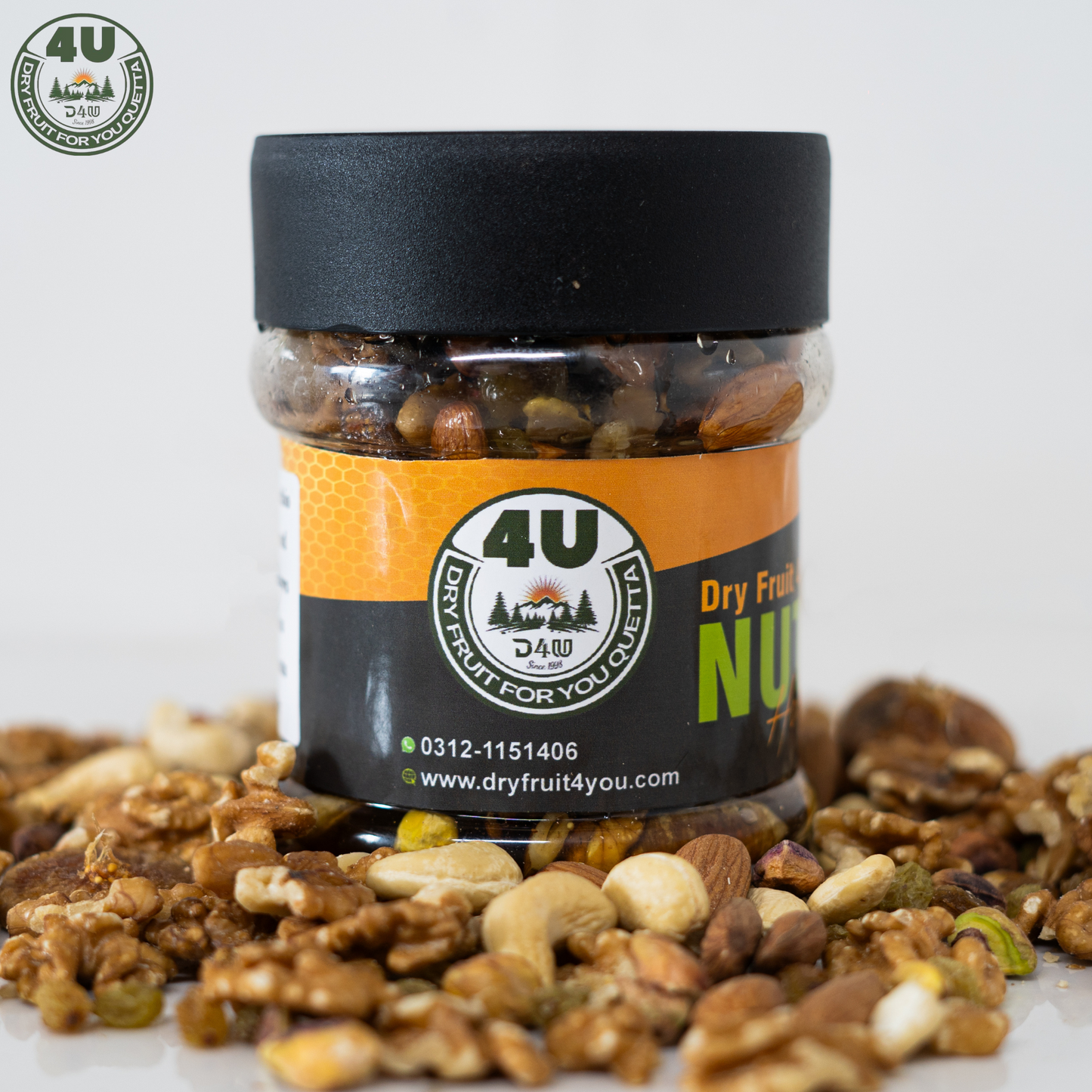 Nuts Honey (500g Total)